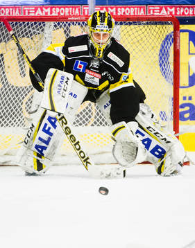 Västerås målvakt Jonas Fransson
