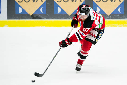 Malmö Redhawks Tobias Ericsson gör 1-0