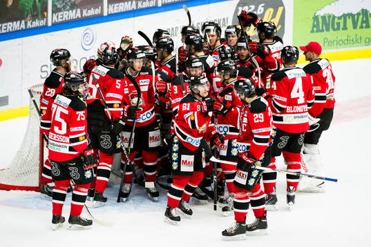 Malmö Redhawks firar segern