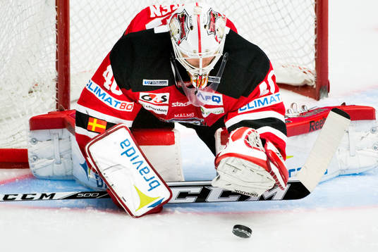 Malmö Redhawks målvakt Pontus Sjögren