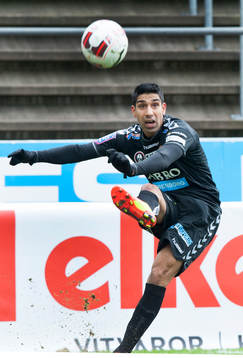 Gais Sandeep Mankoo i matchen i Svenska Cupen mellan