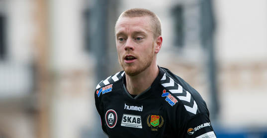 Gais Björn Andersson i matchen i Svenska Cupen mellan