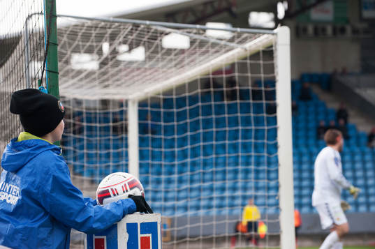Bollkalle i matchen i Svenska Cupen mellan Helsingborg och