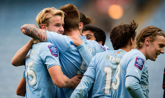 Malmö FFs Filip Helander jublar