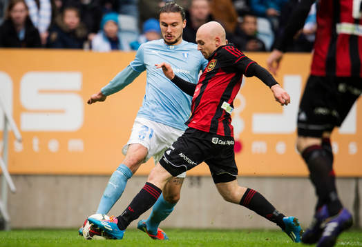 Malmö FFs Erik Johansson