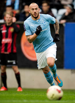 Malmö FFs Magnus Eriksson