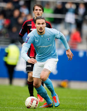 Malmö FFs Erik Johansson