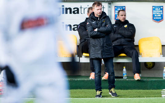 Häckens tränare Peter Gerhardsson