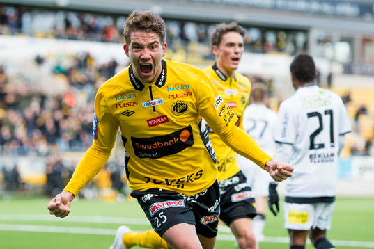 Elfsborgs Marcus Rohdén jublar