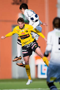 Nickduell mellan Elfsborgs Marcus Rohdén och Häckens