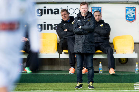 Häckens tränare Peter Gerhardsson