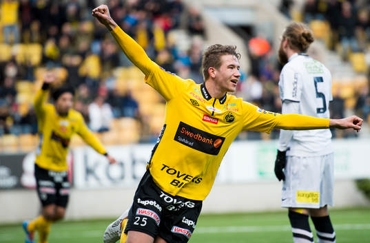 Elfsborgs Marcus Rohdén jublar