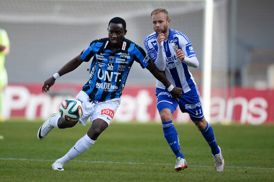 Sirius Moses Ogbu och IFK Göteborgs Robin Söder