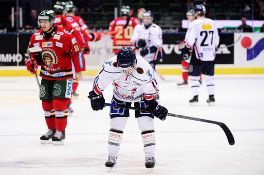 Linköpings Simon Hjalmarsson deppar