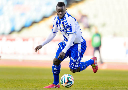IFK Göteborgs Malick Mané med bollen
