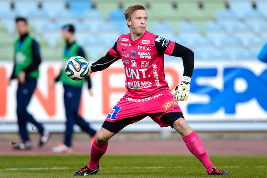 Sirius målvakt Andreas Andersson