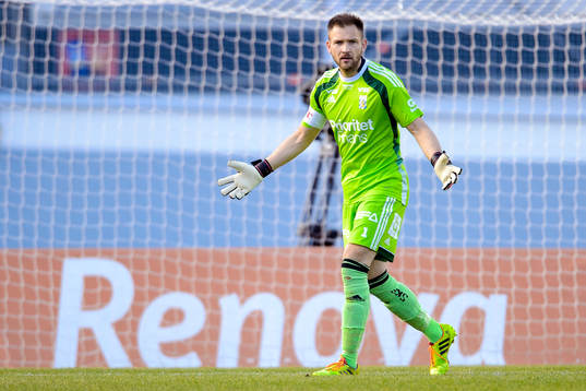 IFK Göteborgs målvakt John Alvbåge