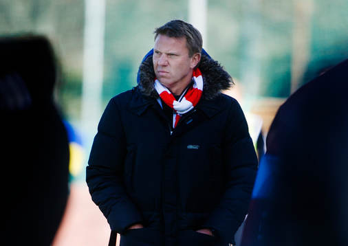 Kalmars tränare Hans Eklund