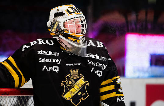 s målvakt Daniel Larsson