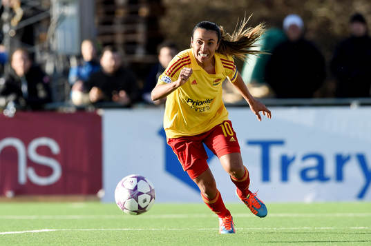 Marta Viera Da Silvaunder kvartsfinalen av damernas