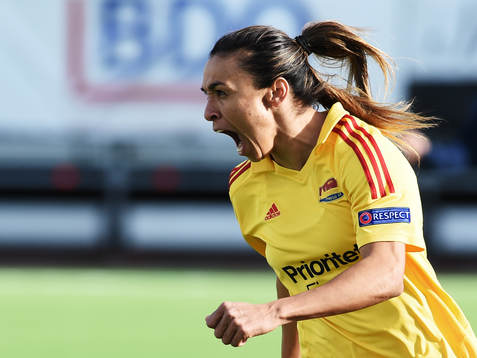 Tyresös Marta Viera Da Silva jublar
