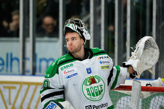 Rögles målvakt Kevin Lindskoug