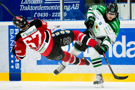 Malmös Tobias Ericsson åker på en flygtur