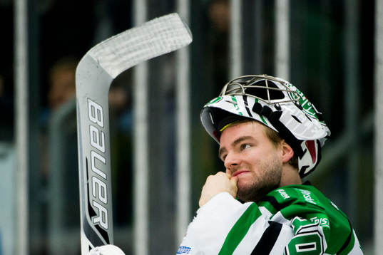 Rögles målvakt Kevin Lindskoug