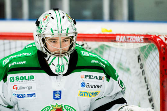 Rögles målvakt Kevin Lindskoug