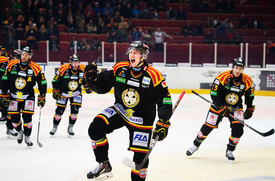 Brynäs Christian Djoos jublar