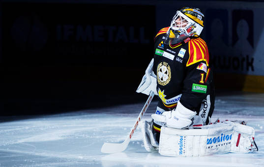 Brynäs målvakt Bernhard Starkbaum