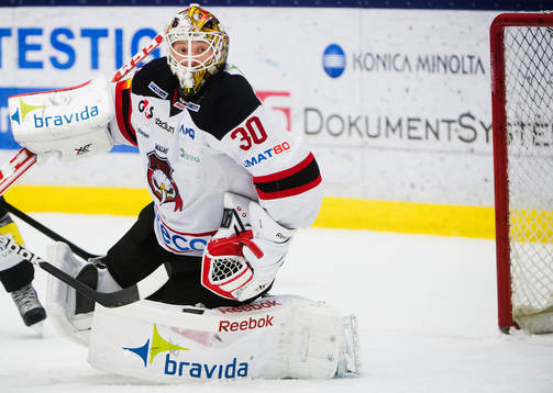 Malmö Redhawks målvakt Robin Rahm