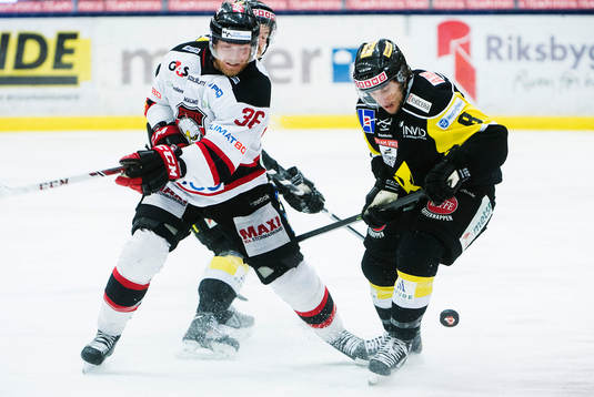Malmö Redhawks David Liffiton  och Västerås Tony Romano