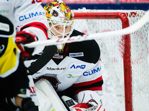 Malmö Redhawks målvakt Robin Rahm