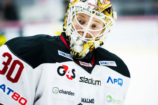 Malmö Redhawks målvakt Robin Rahm