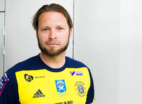 Ängelholms tränare Joakim Persson