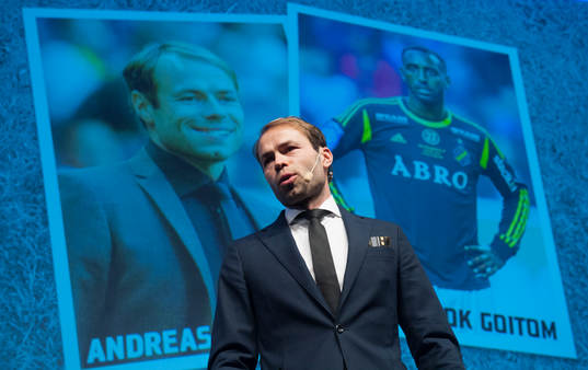 s tränare Andreas Alm vid fotbollens allsvenska
