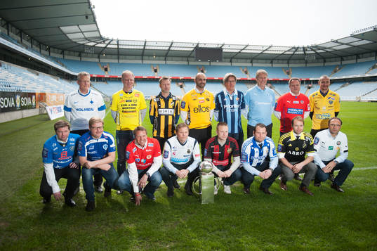 De allsvenska tränarna vid fotbollens allsvenska