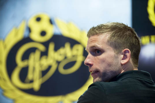 Elfsborgs Anders Svensson vid fotbollens allsvenska