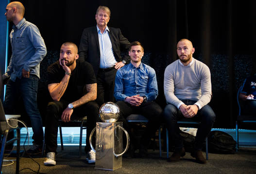 Guillermo Molins, Åge Hareide, tränare, Markus Rosenberg,