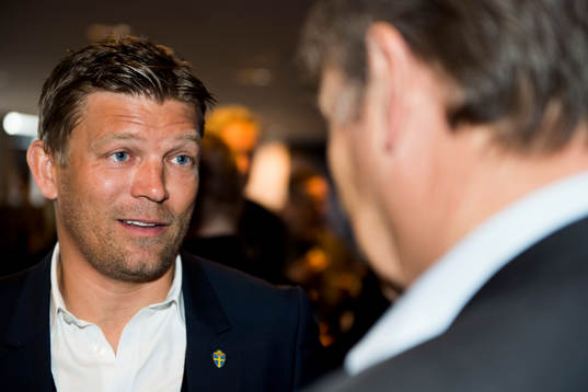 Marcus Allbäck, players manager Sverige
