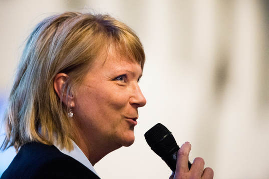 Sveriges kommunikationsansvarig Camilla Hagman