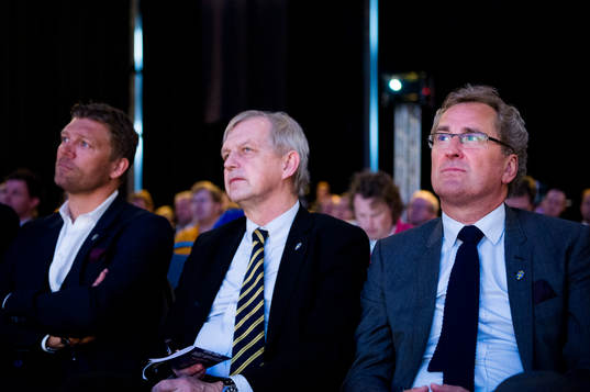 Marcus Allbäck, Lars Richt och Erik Hamrén