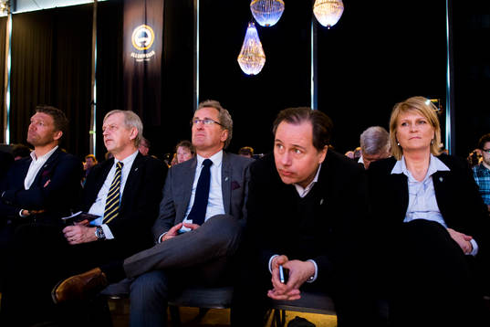 Marcus Allbäck, Lars Richt och Erik Hamrén