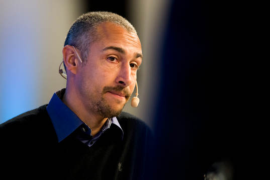 Falkenbergs tränare Henrik Larsson