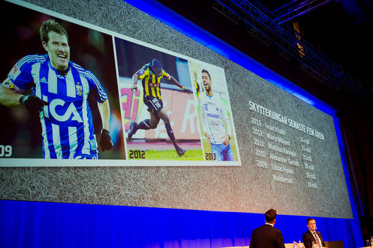 under fotbollens allsvenska upptaktsträff 25 mars 2014 i