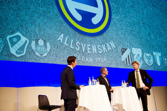 Svensk Elitfotbolls Lars-Christer Olsson och Jörgen