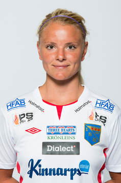 Damfotbollsspelaren Jessica Jingblad, Halmia