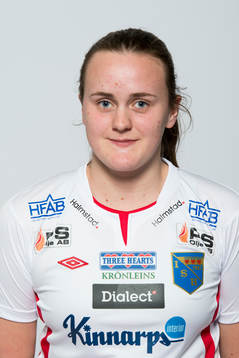 Damfotbollsspelaren Catarina Nilsson, Halmia
