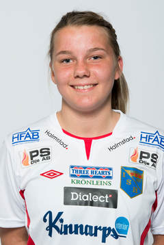 Damfotbollsspelaren Ebba Hed, Halmia